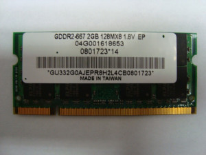 Памет за лаптоп DDR2 2GB PC2-5300 Elpida